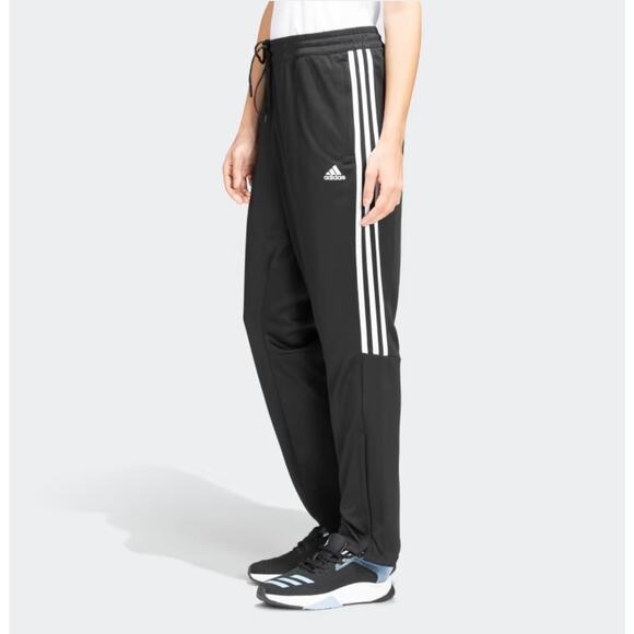adidas Pants - Adidas Women's Sereno Pants Black Triple Stripe Track Pants Small 360 Pants